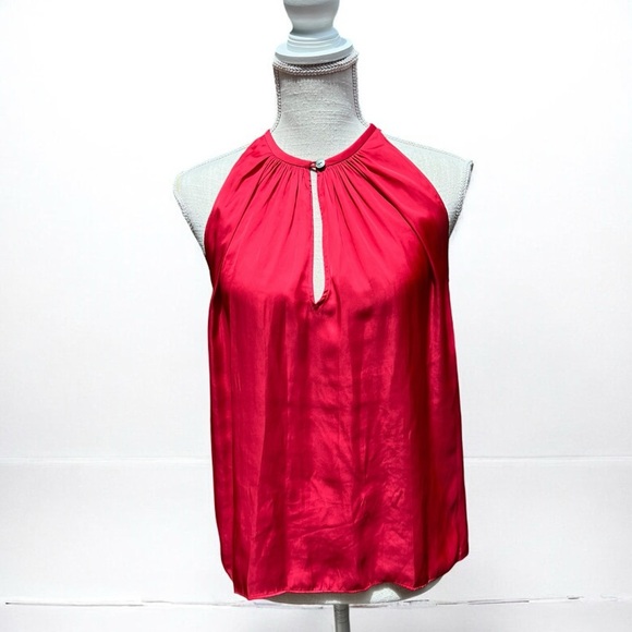 🌻NEW w/tags Ramy Brook Silk-Like Piper Tank Size XS-S  | $265 Retail - Picture 1 of 9